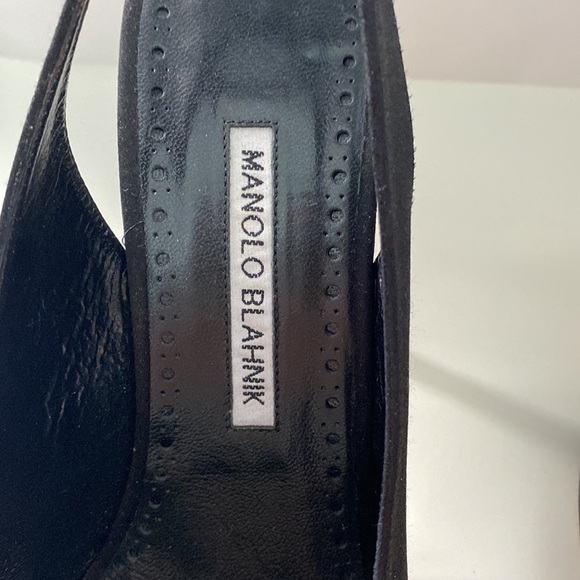Manolo Blahnik size 38.5 - Picture 5 of 5